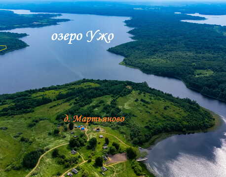 Оазис с лесом 3,5 Га на берегу озера Ужо